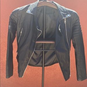 Leather jacket
